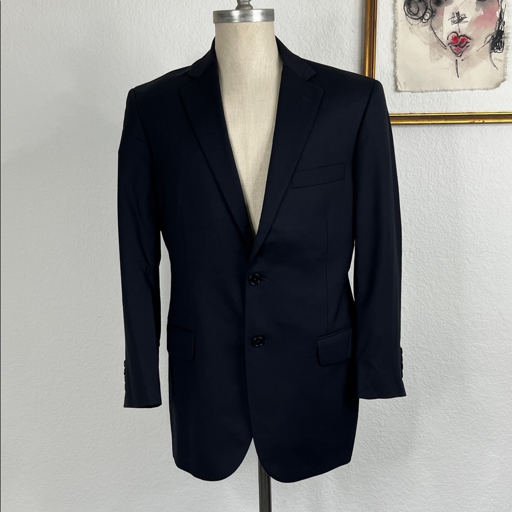 Brooks Brothers 2 Button Wool Blend Blazer